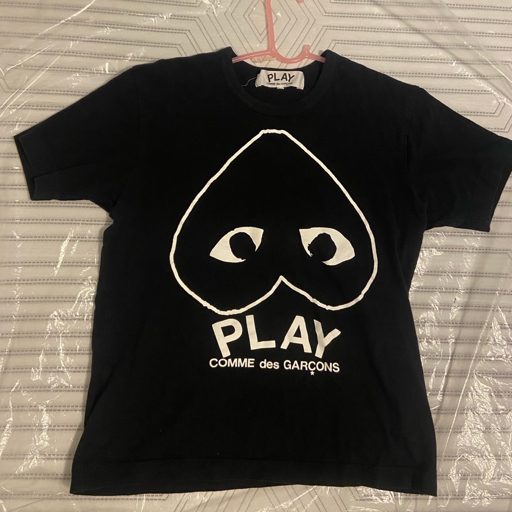 COMME does Garçons upside down heart short sleeve-tee